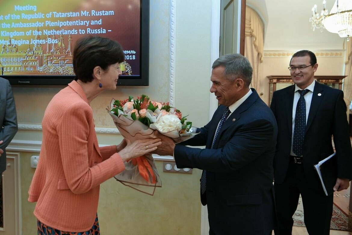 Рөстәм Миңнеханов: Нидерланд компанияләре белән эшлекле мөнәсәбәтләрне үстерергә телибез