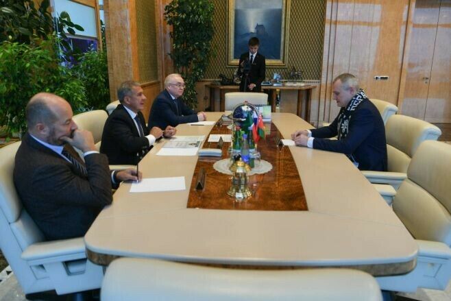 Татарстан Президенты Беларусьның эчке эшләр министры белән хезмәттәшлек турында сөйләште