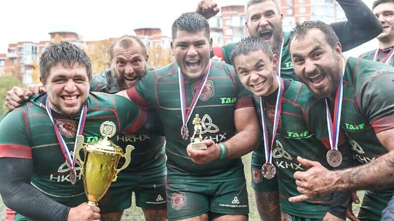 Казанның регби клубы югары лиганың бронза призеры булды