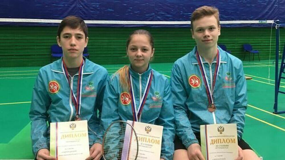 Алексеевск үсмерләре бадминтон буенча Россия беренчелегендә бронза медаль алды