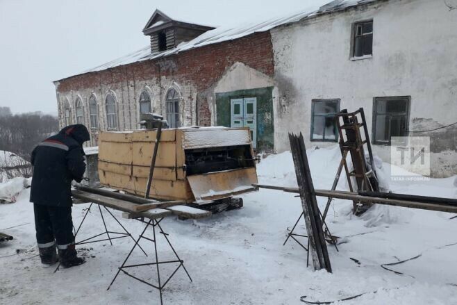 Татарстанның иң борынгы Иске Бәрәскә мәчетен төзекләндерү эшләре башланган