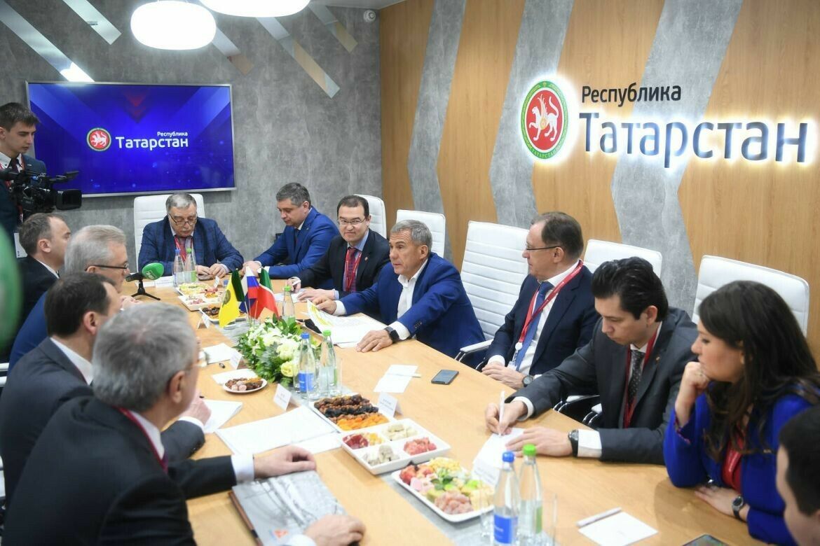 Миңнеханов Пенза өлкәсе башлыгына төбәкләр арасында товар әйләнешен үстерергә тәкъдим итте