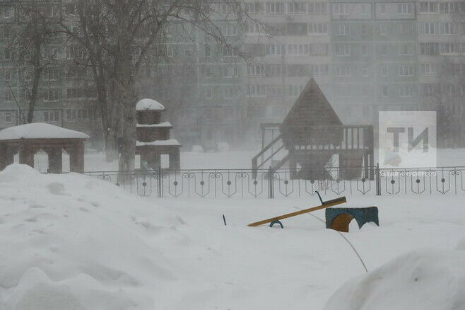 Гадәттән тыш хәлләр министрлыгы буранда куркынычсызлык чаралары турында искәртә