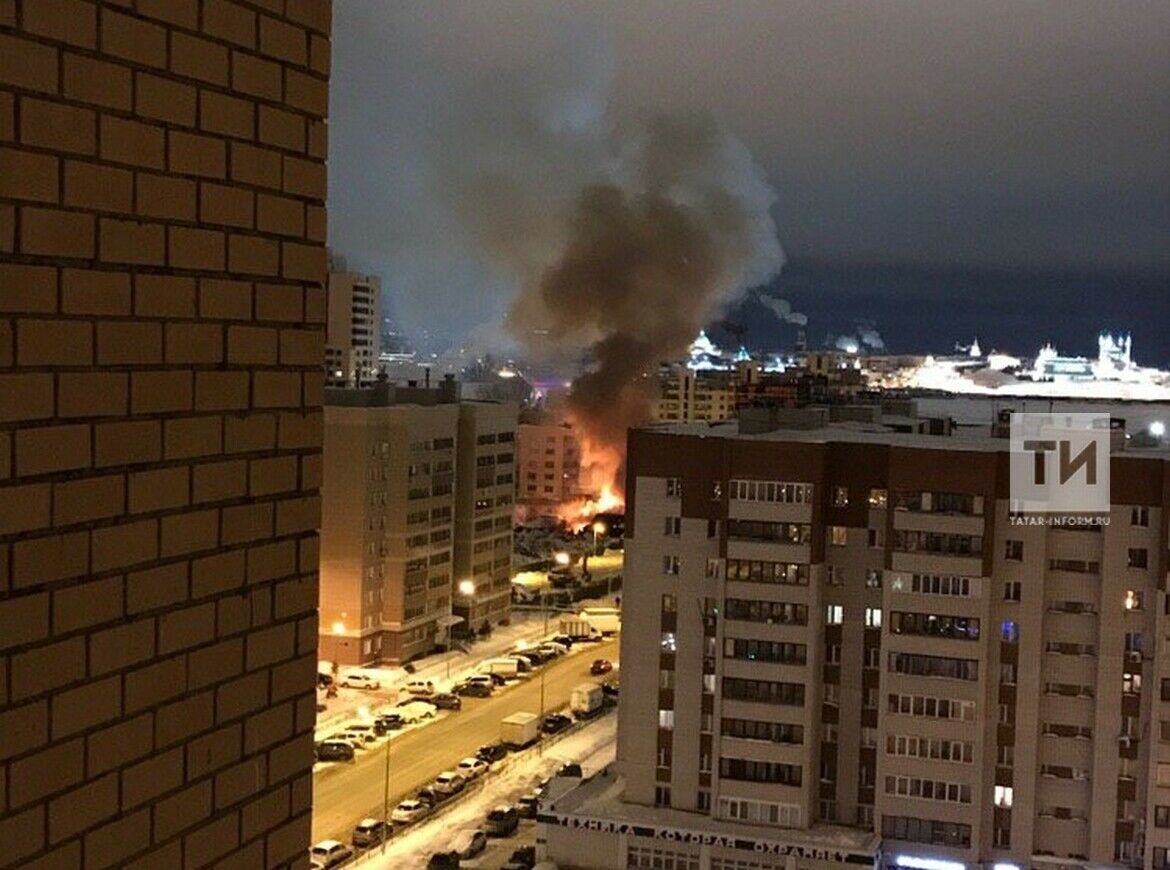 Узган төндә Казанда шәхси йорт янган