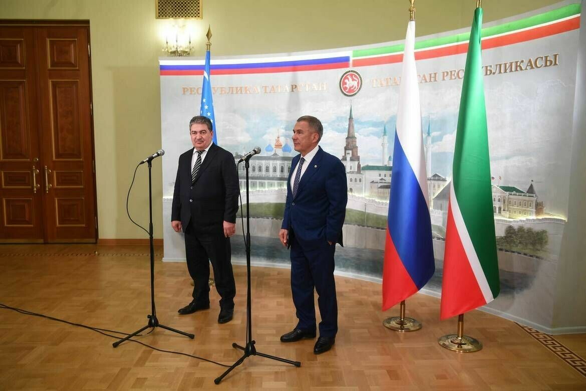 Рөстәм Миңнеханов: Үзбәкстан продукциясен Татарстанда активрак тәкъдим итәргә кирәк