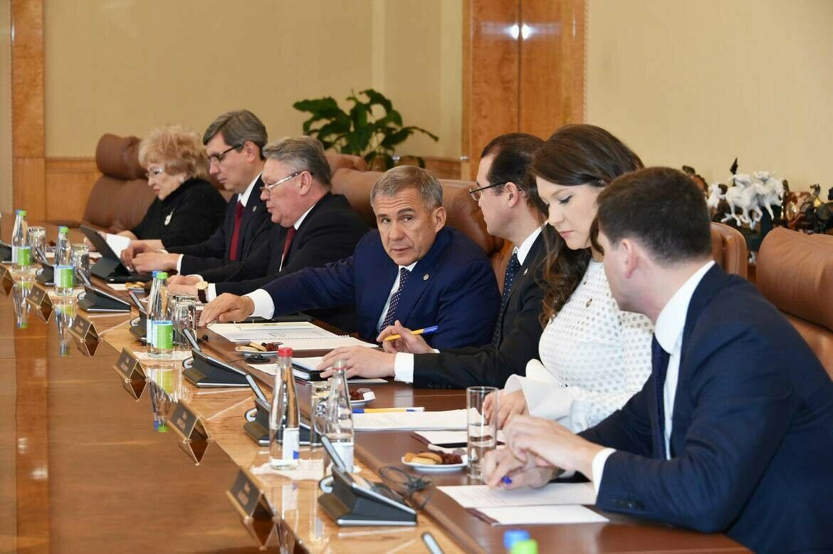 Рөстәм Миңнеханов Америка вузлары җитәкчеләре белән уртак проектлар хакында фикер алышты