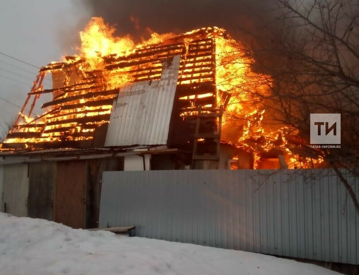 Тукай районында дачада янгын чыккан