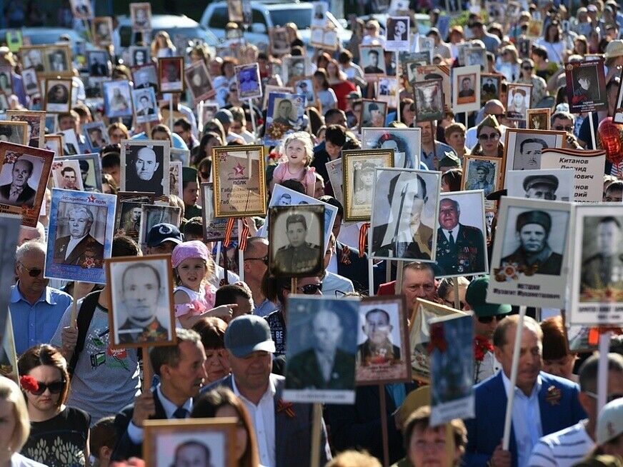 Түбән Камада "Үлемсез полк" акциясе 35 мең кешене берләштергән