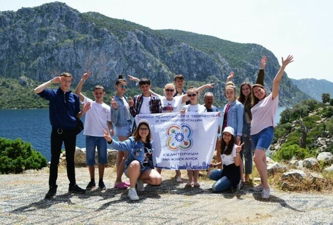 Түбән Камадан ун бала Төркиянең Мармарис шәһәренә бушлай сәфәр кылды