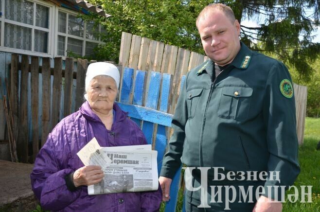 Чирмешән урман хуҗалыгы җитәкчелеге ветеранга утын китерергә вәгъдә иткән