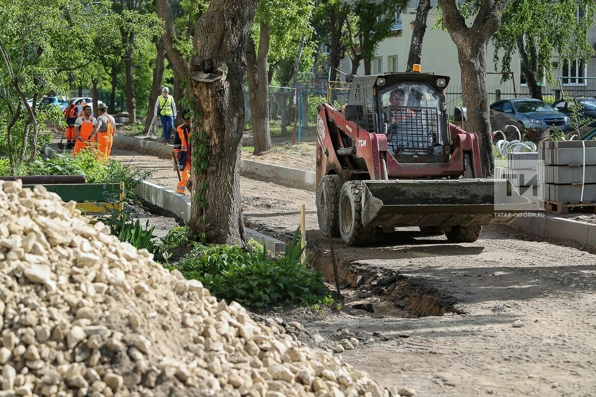 Татарстанда ишегалды киңлекләрен төзекләндерү программасын әзерлиләр