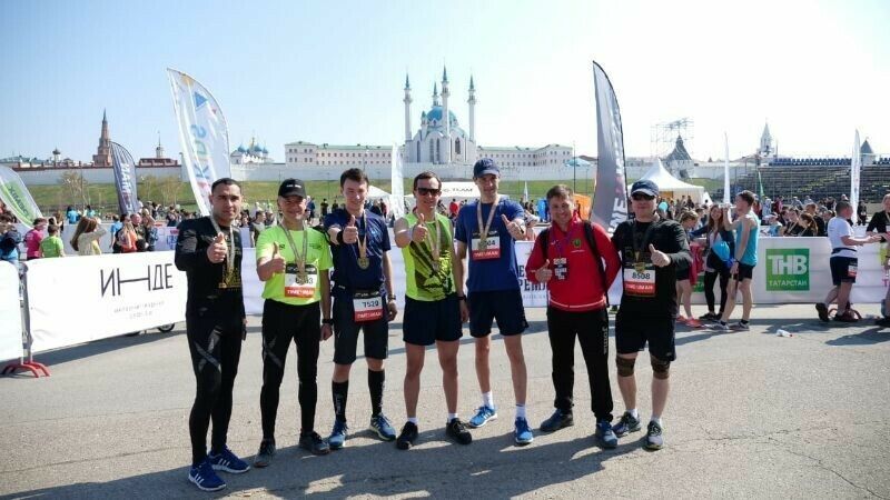 Әлмәт командасы "Казан марафоны 2019"да йөгерде