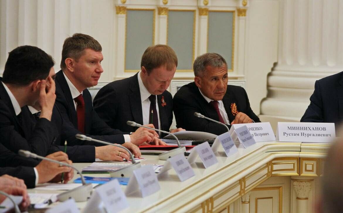 Заседание совета по спорту. Татарстан это Россия.