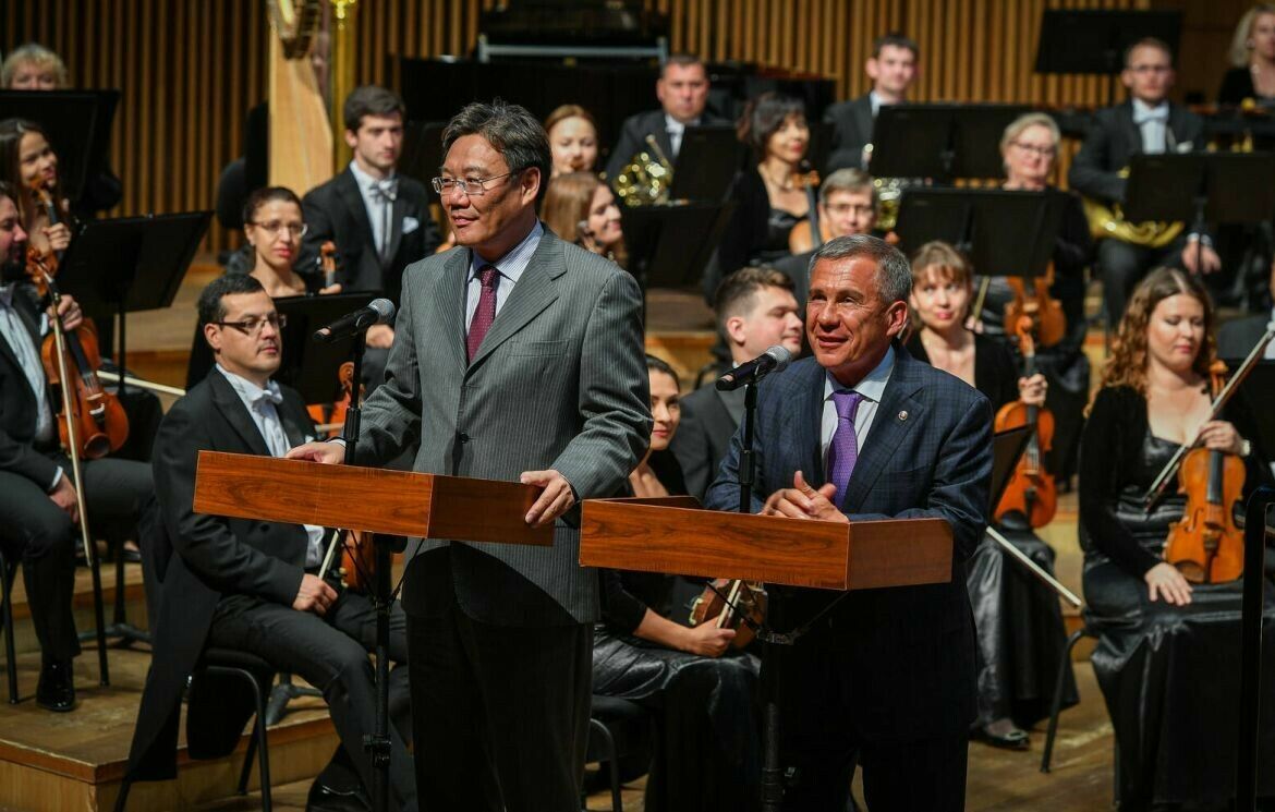 Харбинда Татарстан көннәре Дәүләт симфоник оркестры концерты белән тәмамланды