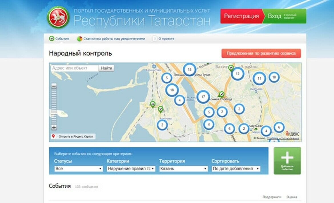 Татарстанда “Халык контроле” системасына мөрәҗәгатьләр саны 27 процентка арткан