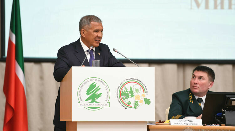 Миңнеханов Путинга экологик проблемаларны хәл итү мөмкинлеге өчен рәхмәт белдерде 