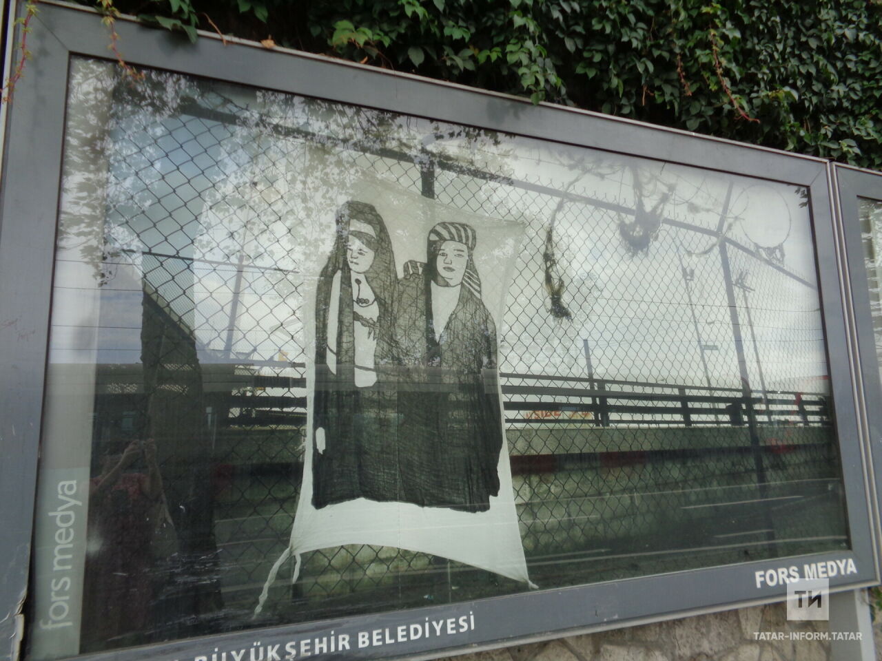 Төркия татары, рәссам Гүнәш Терколның иҗаты урам билбордларында тәкъдим ителә 