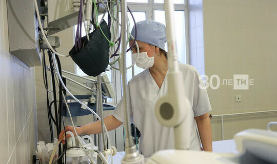 Татарстанда 63 пациент үпкәләрне ясалма вентиляцияләү аппаратларына тоташтырылган