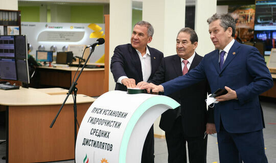Рөстәм Миңнеханов «ТАНЕКО» комплексында яңа производство эшләтеп җибәрде