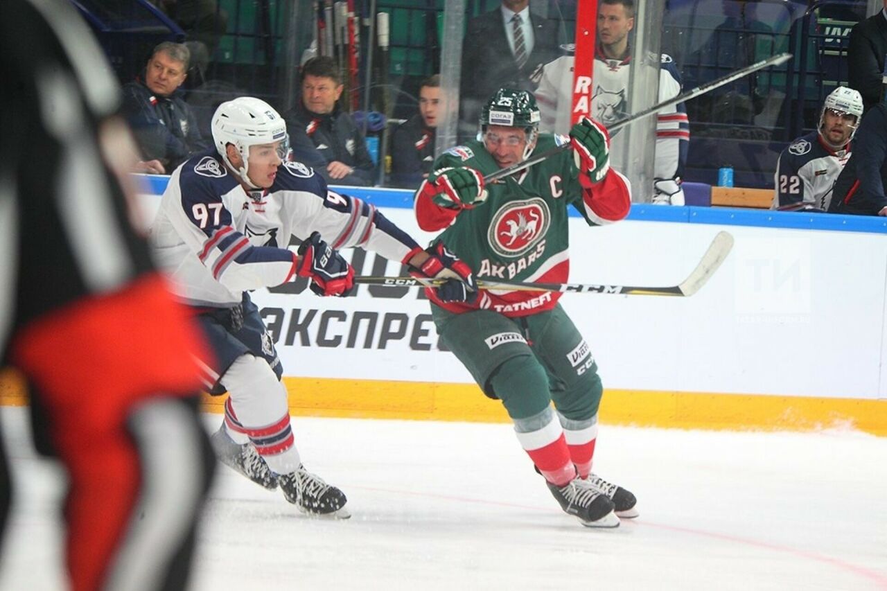 Татарстан хоккей командалары арасында матчта биш алка өстенлек белән «Ак Барс» җиңде