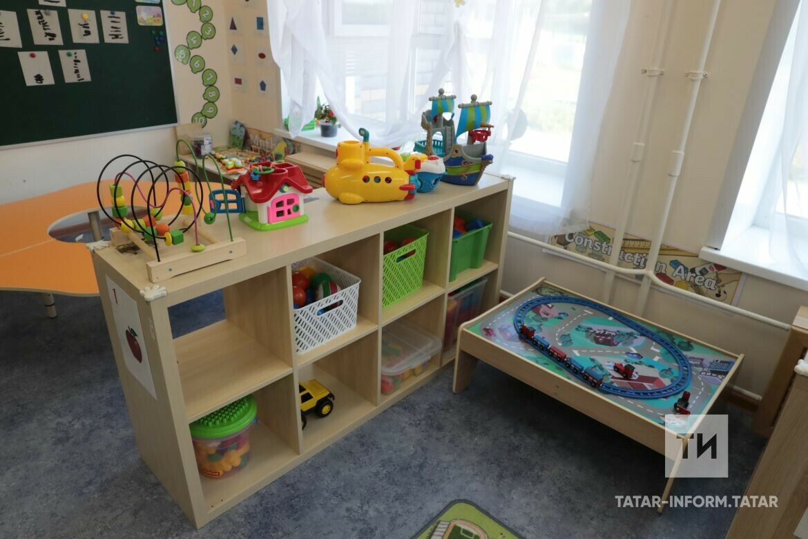 2019 елда Татарстанның балалар бакчаларына өч яшькә кадәрге 3 меңнән артык бала йөри 