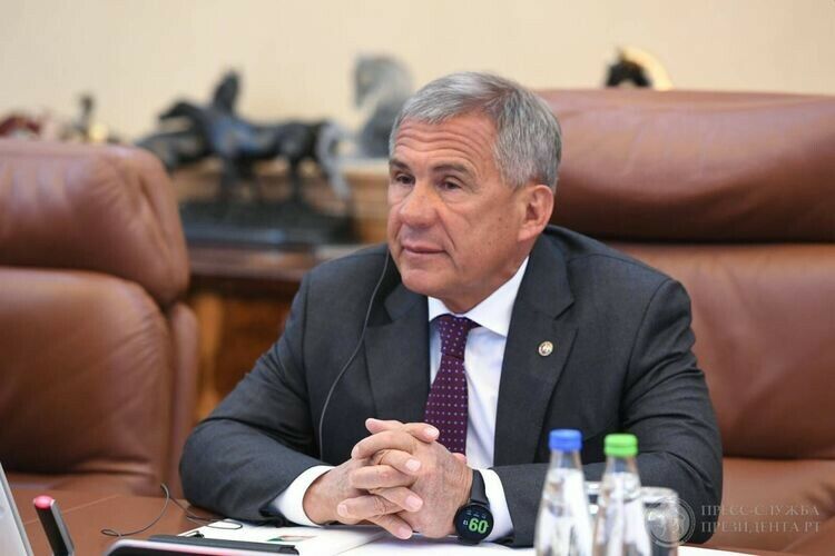 Рөстәм Миңнеханов Швейцариягә эш сәфәренә килде