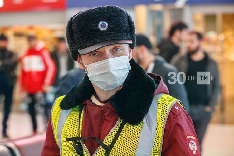 «Казан» аэропортында коронавирус таралуга каршы көрәш чаралары турында сөйләделәр