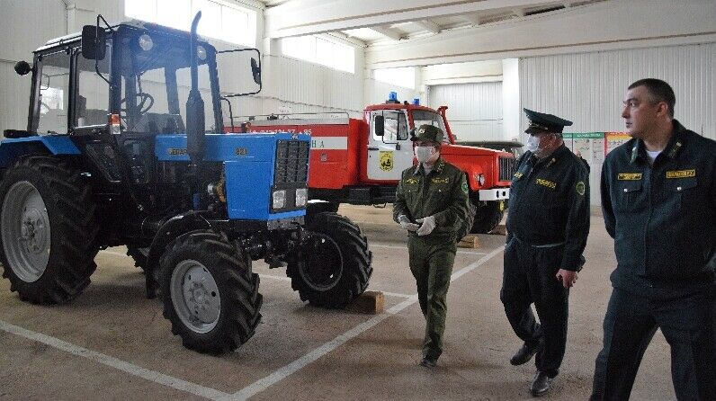 Лениногорскида урманнарда янгын чыгу хәтәре янаган чорга әзерлекне тикшерделәр