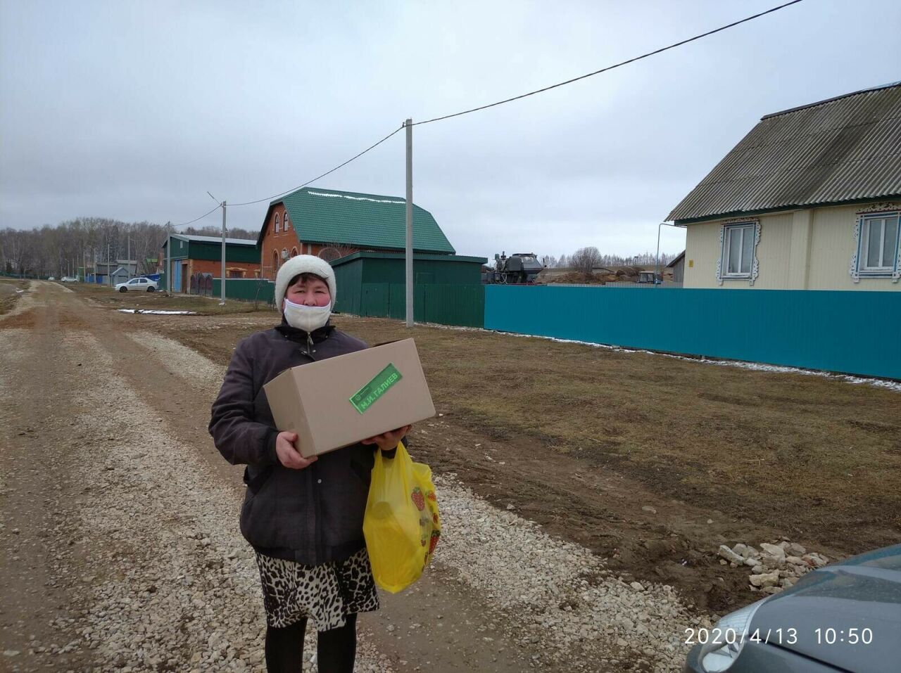 Татарстан Дәүләт Советы депутаты Сабада яшәүче 100 гаиләгә ярдәм итте