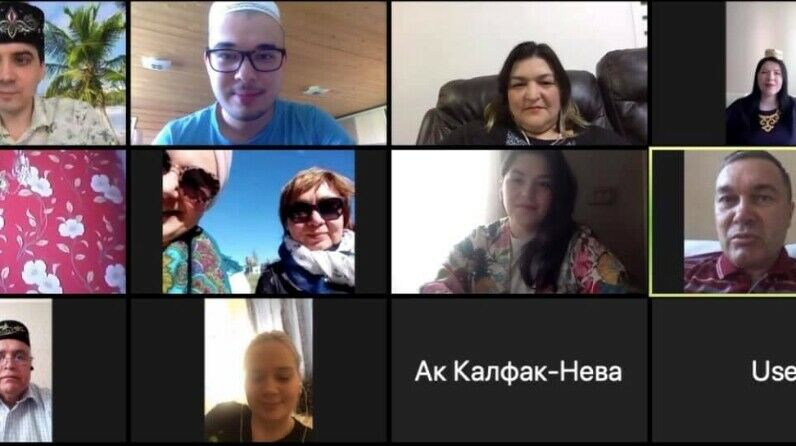 Россиядә һәм чит илләрдә яшәүче татарлар «Аулак өй» чарасында онлайн очрашты