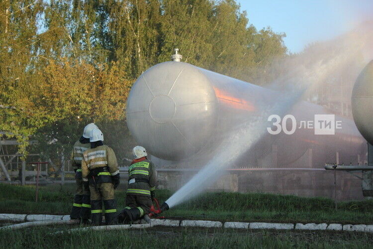 Казанда газ тарату станциясендәге янгын сүндерелде