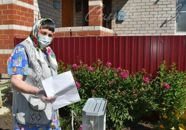 Аксубайда Социалистик Хезмәт Герое Валентина Сорокина тавыш бирүдә катнашты