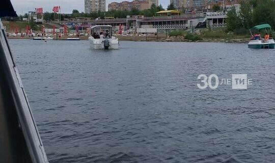 Чаллыда катамаранда Кама елгасы уртасына агып киткән ике балалы гаиләне коткарганнар