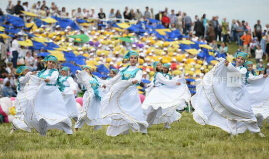Онлайн форматта күрсәтелгән милли бәйрәмнәр арасында Сабантуй беренче урынга чыккан 