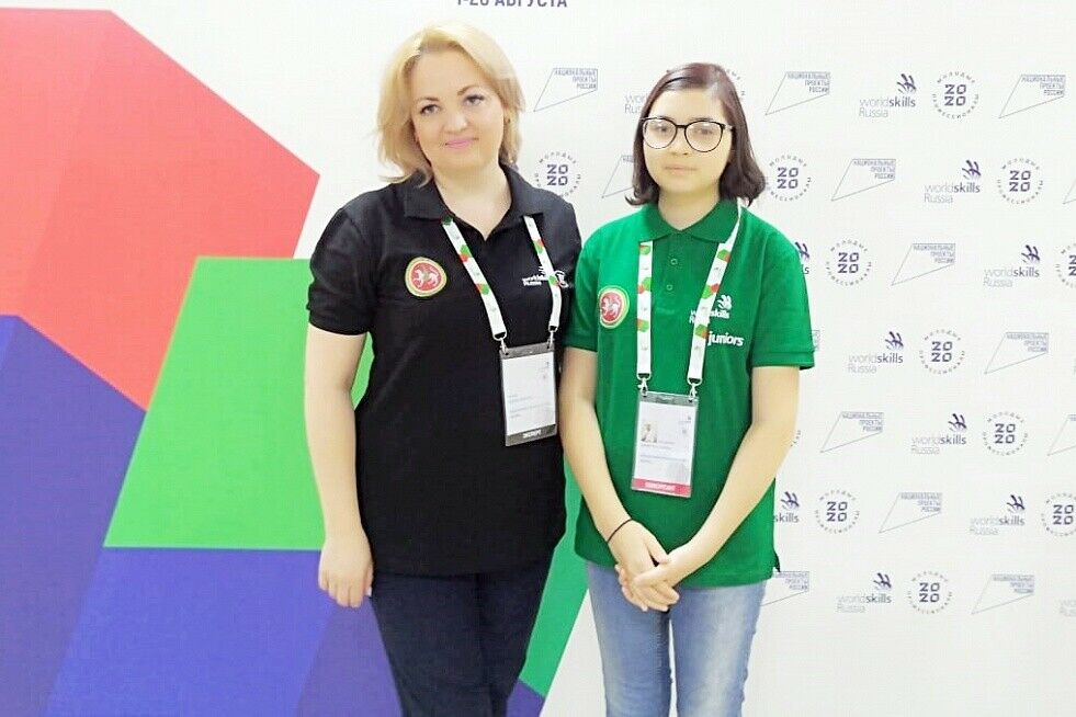 Түбән Кама кызы «WorldSkills Russia» чемпионатында алтын медаль яулады