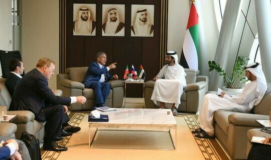 ТР Президенты һәм  Гарәп Әмирлекләре икътисад министры хезмәттәшлек турында сөйләште