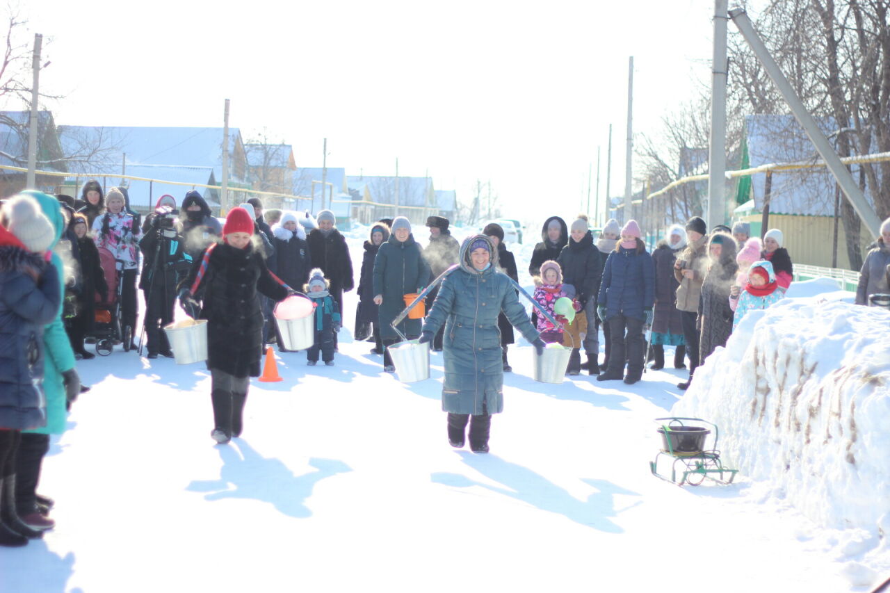 Актаныш районының Яңа Кормаш авылында  кышкы Сабан туе булды