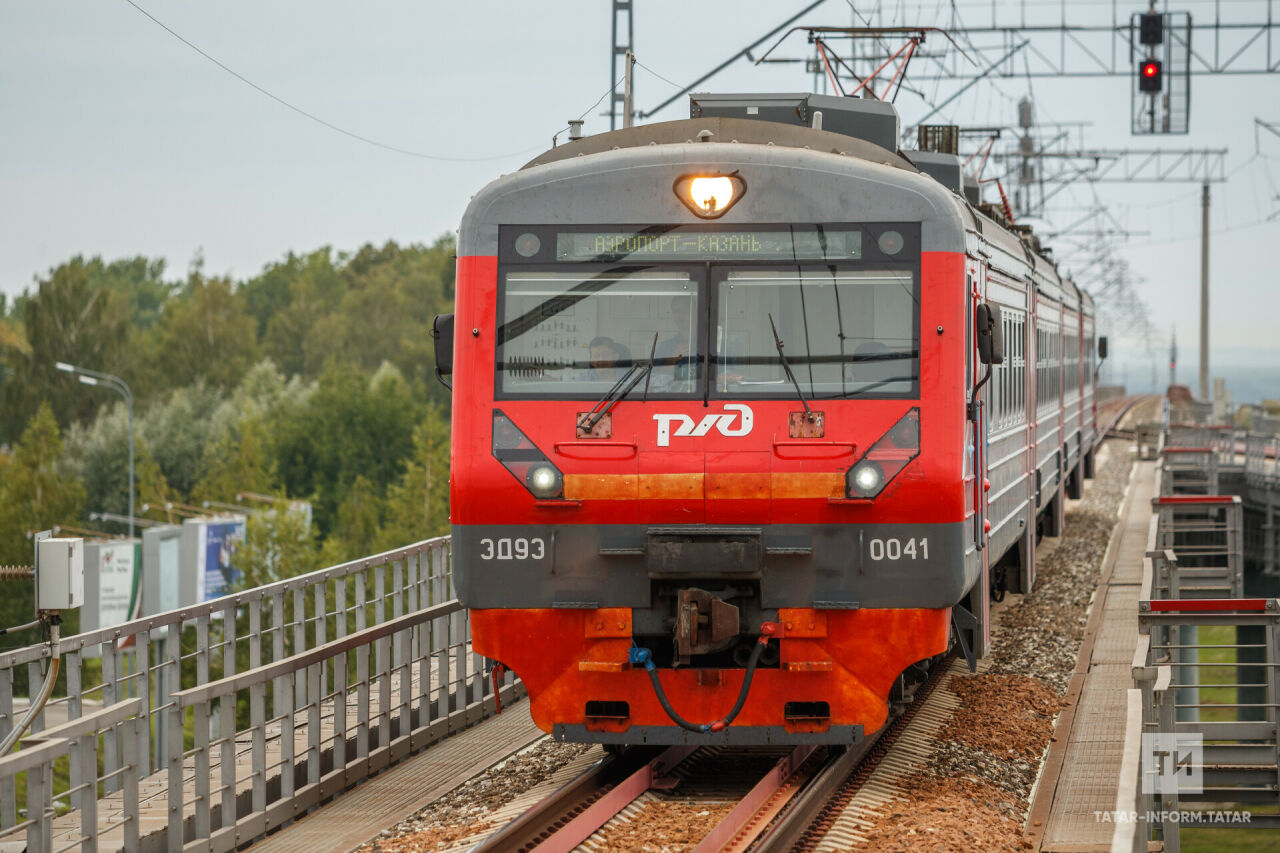 Ижевск — Түбән Кама маршруты буенча беренче тапкыр рейска ике составлы поезд чыккан