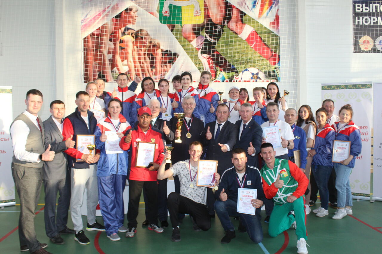 Чүпрәле район үзәк хастаханәсе медицина хезмәткәрләре - зона спартакиадасы җиңүчесе