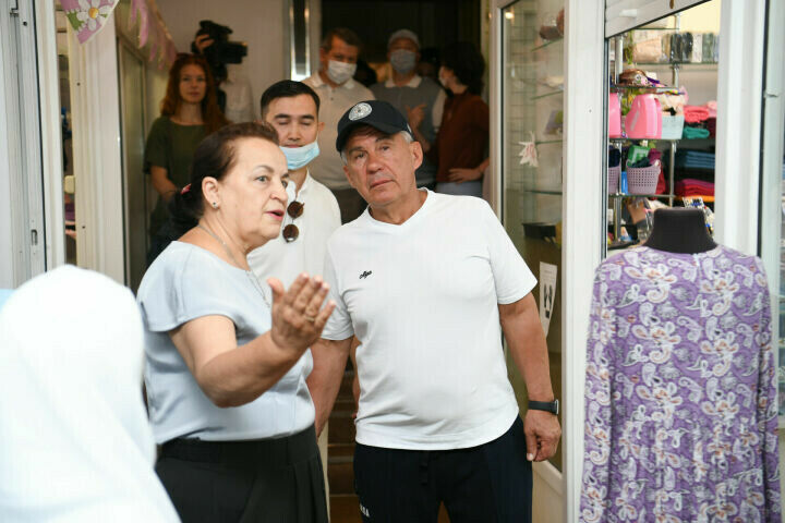 Рөстәм Миңнеханов Казанның тарихи үзәгендә биналарны төзекләндерүгә бәя бирде