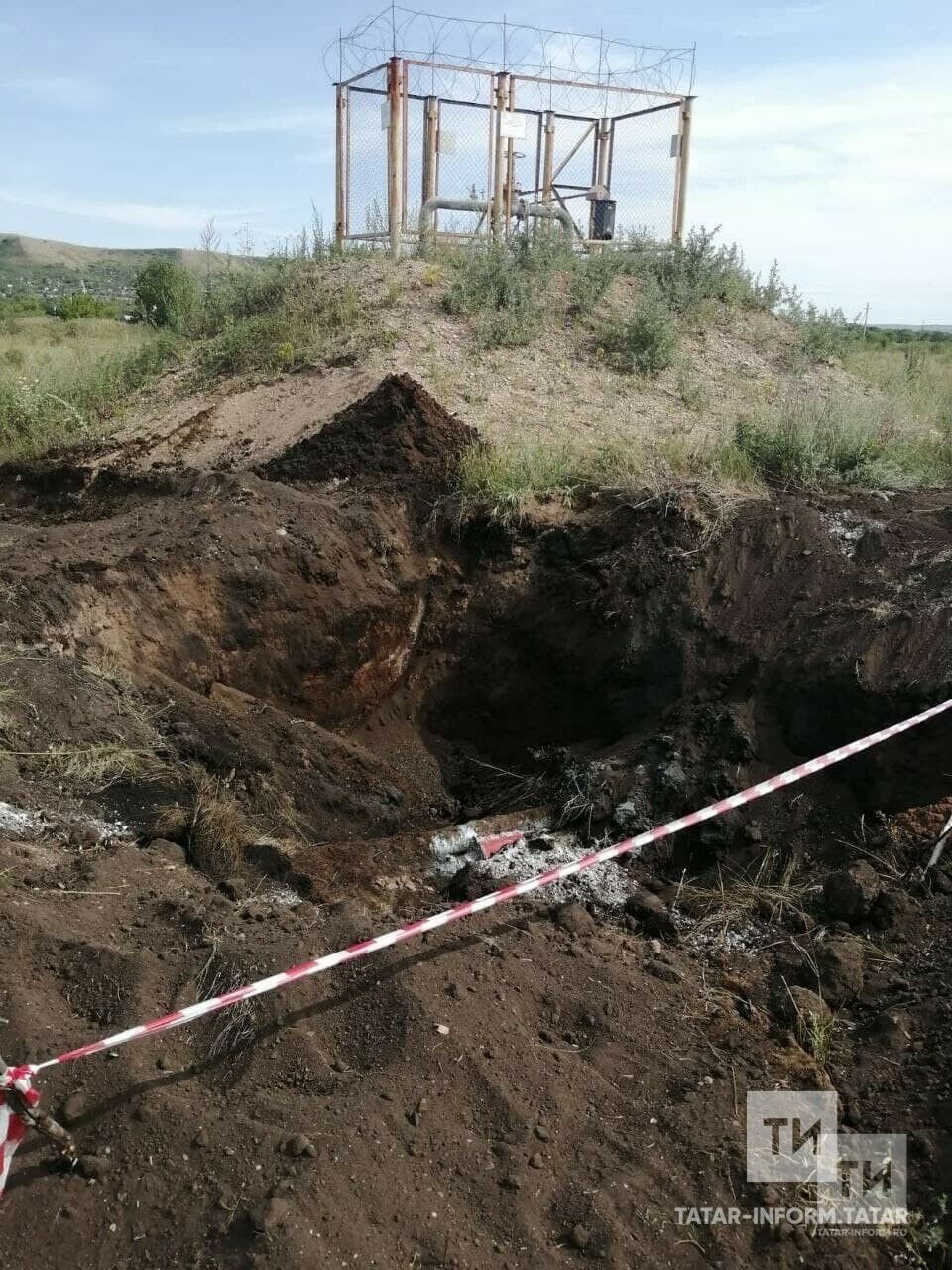 Татарстанның Ютазы районында нефть агу нәтиҗәләрен бетерәләр