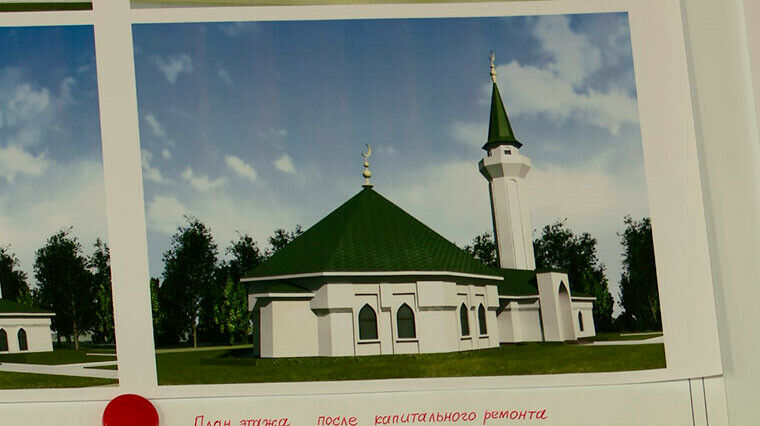 Түбән Камада Кызыл Чишмә авылы мәчетен ремонтлау өчен акча җыялар
