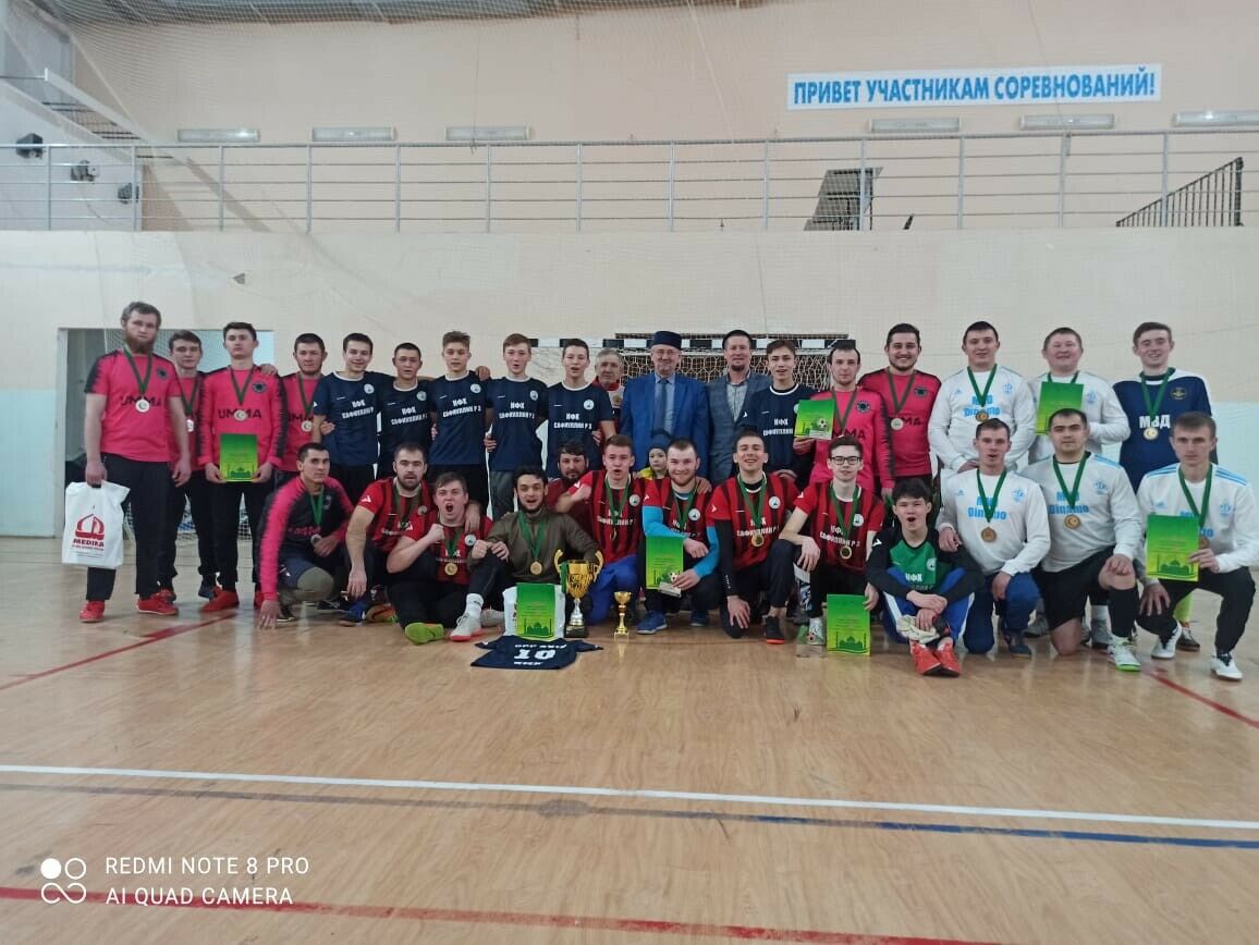 Чувашиянең татар-мөселманнары арасында мини футбол турниры җиңүчеләре билгеле
