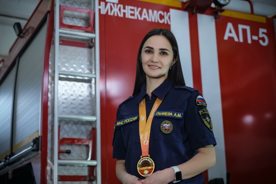 Түбән Каманың янгынга каршы хезмәте диспетчеры 42,2 чакрым араны йөгереп узды