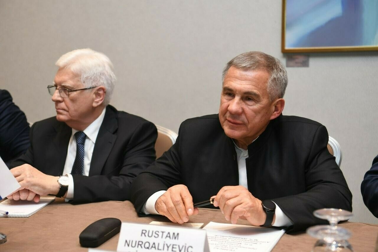 Рөстәм Миңнеханов Азәрбайҗан икътисад министры белән очрашты