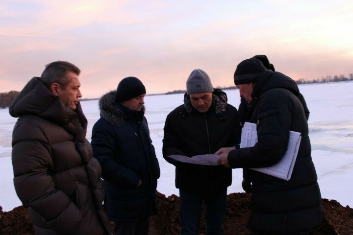 Алабуга районы башлыгы шәһәр комлыгы төзелешенең барышы белән танышты