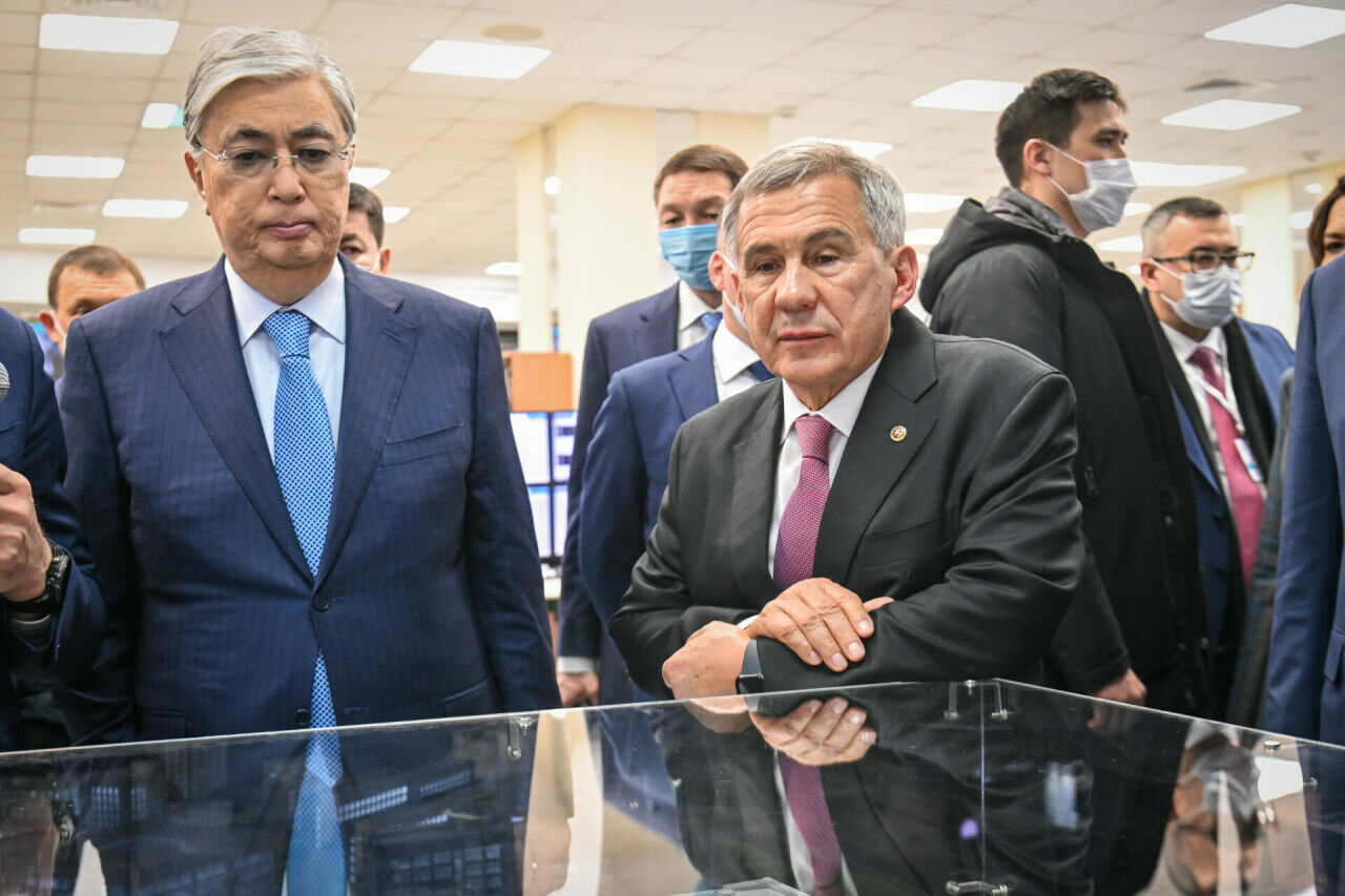Казахстан Президенты «Татнефть» һәм «ТАНЕКО» эше белән танышты