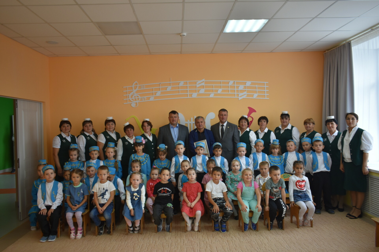 Олы Кайбыч авылында капиталь ремонттан соң балалар бакчасы ачылды