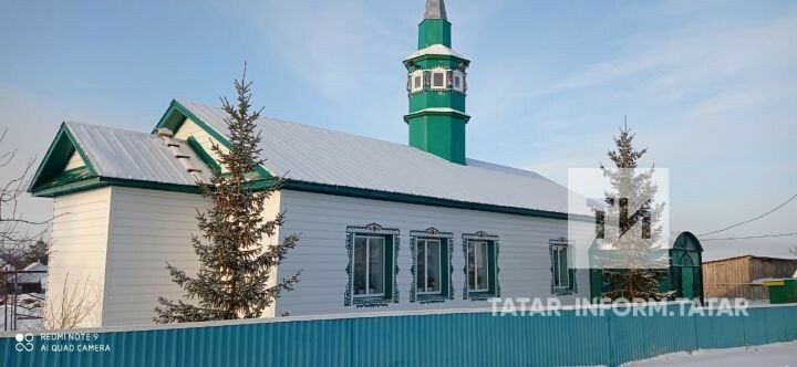 Минзәләнең Гөлек авылында мәчетне яңарттылар