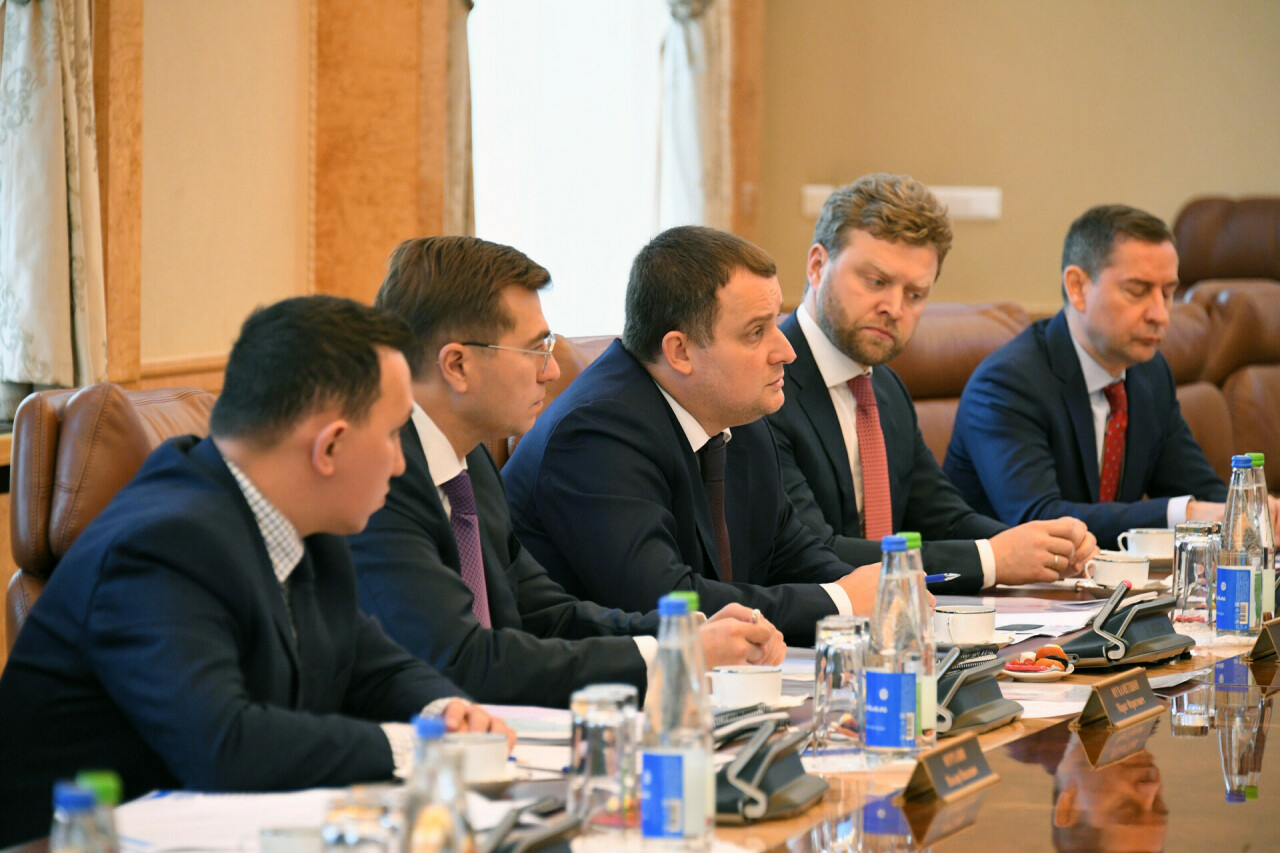 Миңнеханов һәм Бруссер Татарстанда юл төзү һәм инвестиция проектлары турында фикер алышты